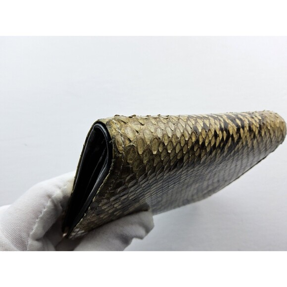 49AV Junko Shimada Snake Skin Bifold Wallet - Picture 6 of 12